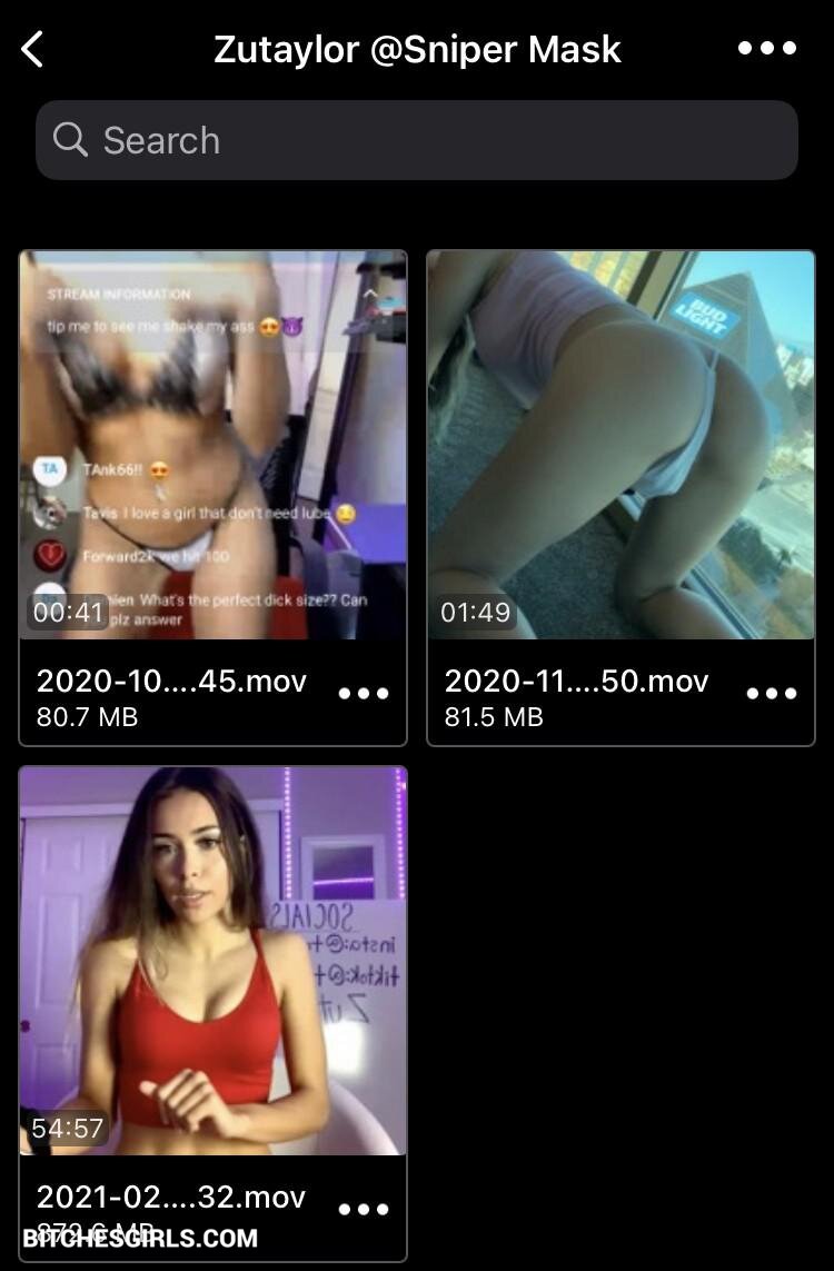 Zutaylor Nude - Leaked Nudes